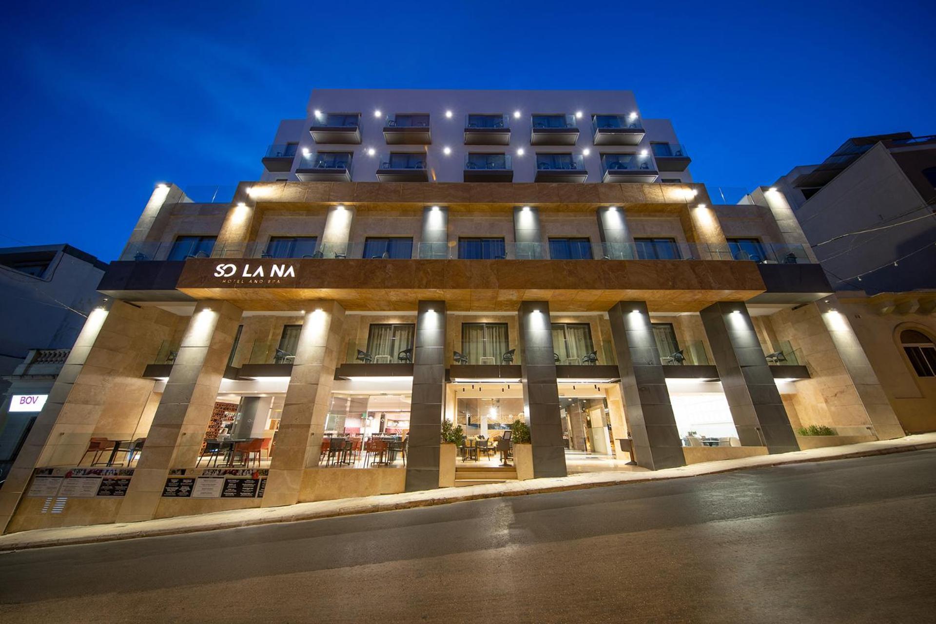 Solana Hotel & Spa Mellieha Exterior photo